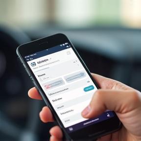 Entering vehicle and registration details